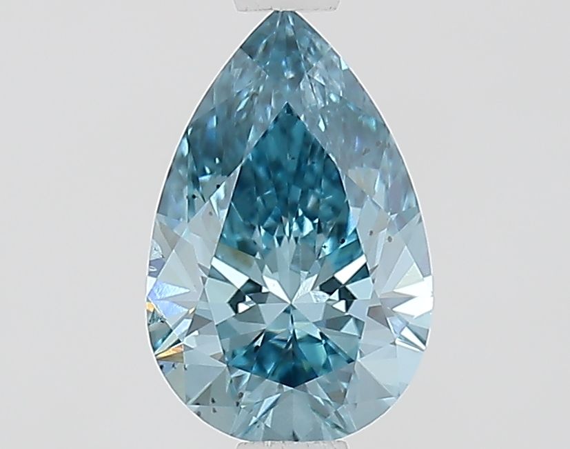 1.0 CT Fancy Vivid Blue PEAR