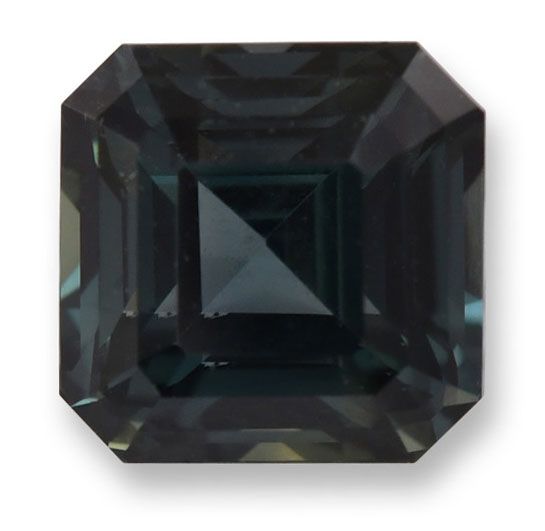 SAPPHIRE FACETED 1.57ct GREEN Green EC MADAGASCAR NONE