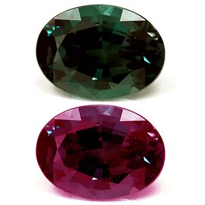 Aleksandryt 1,60 ct, zielony, szlif owalny