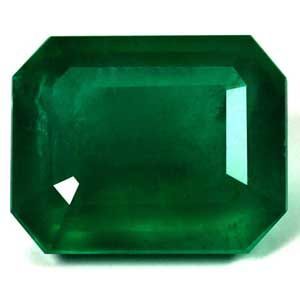 Szmaragd 4,23 ct, zielony, szlif szmaragdowy