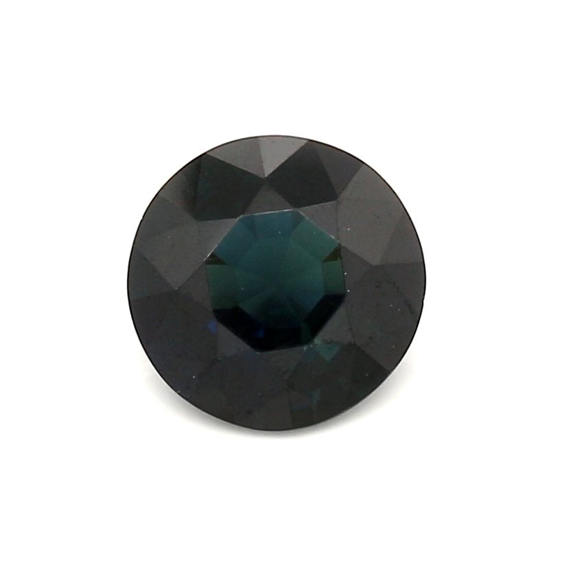 Szafir 1,61 ct, niebieski, szlif okrągły