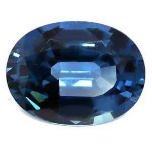 Szafir 1,49 ct, niebieski, szlif owalny