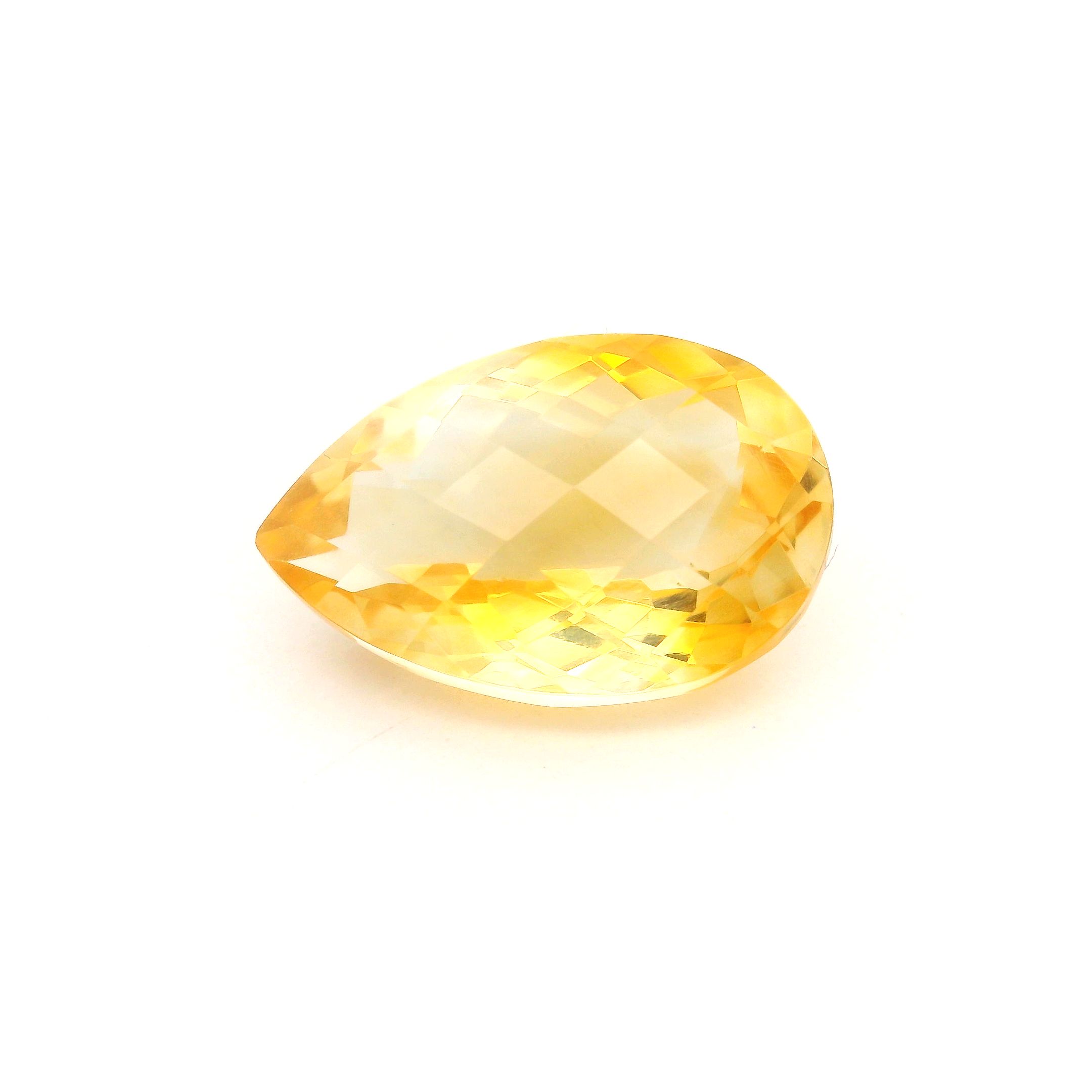 8.12 ct Pear citrine