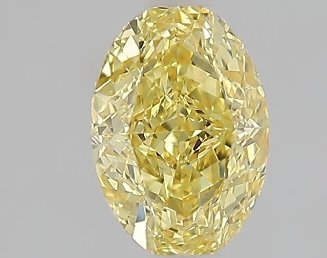 1.07 CT Fancy Intense Yellow OVAL