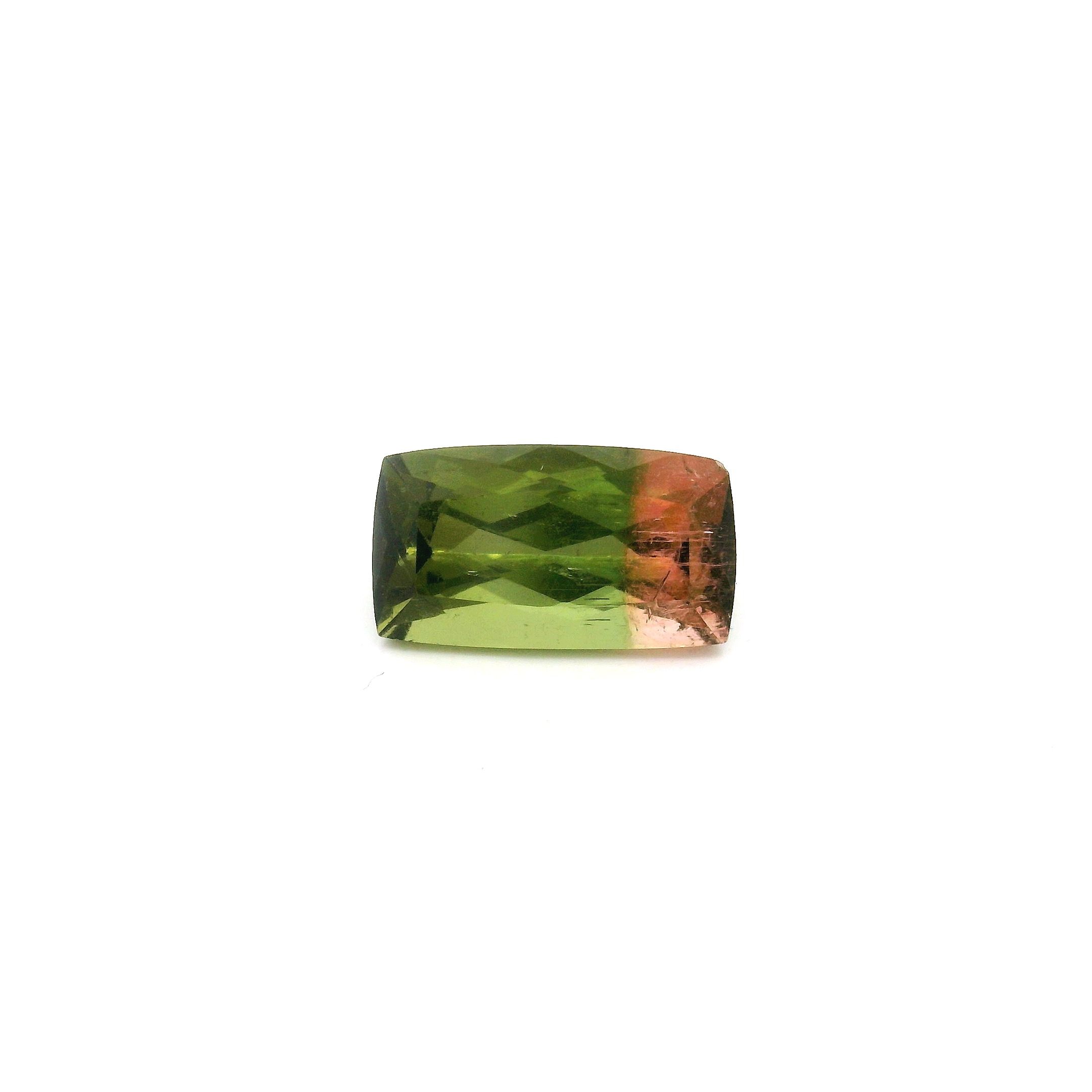 1.24 ct Cushion tourmaline