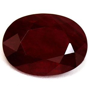 RUBY FACETED 1.3ct RED Pigeon Blood Red SI REST_OF_AFRICA HEATED