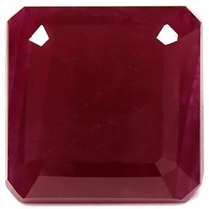 Rubin 8,30 ct, czerwony, szlif szmaragdowy