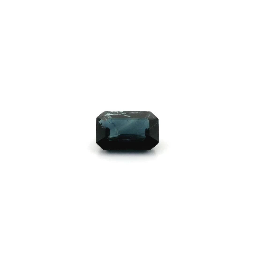 Szafir 1,07 ct, niebieski, szlif szmaragdowy