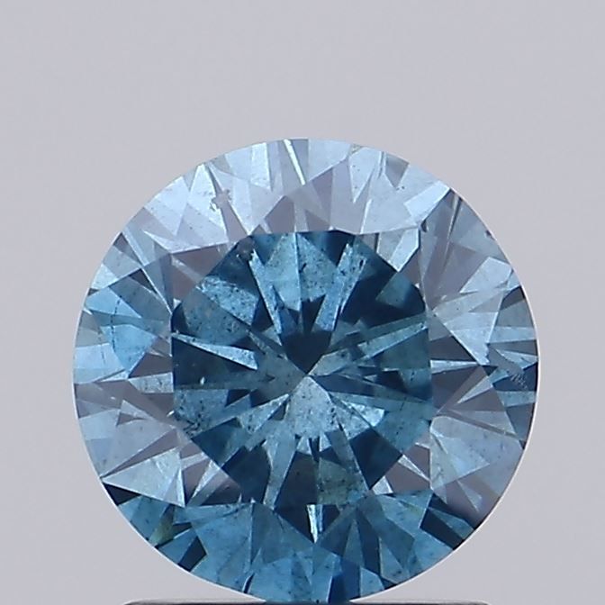 1.5 CT Fancy Vivid Blue ROUND