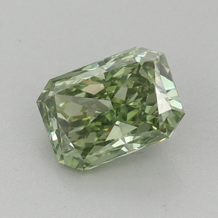 0.79 CT Fancy Vivid Green RADIANT