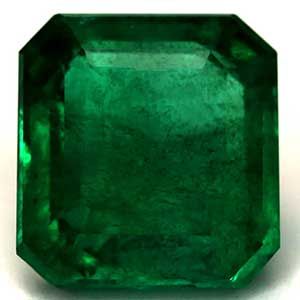 Szmaragd 2,28 ct, zielony, szlif szmaragdowy