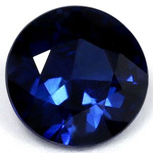 SAPPHIRE FACETED 0.88ct BLUE Intense Blue EC MADAGASCAR HEATED