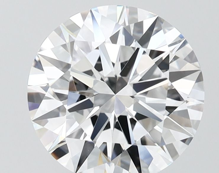 2.45 carat e VVS1 ID Cut IGI round diamond