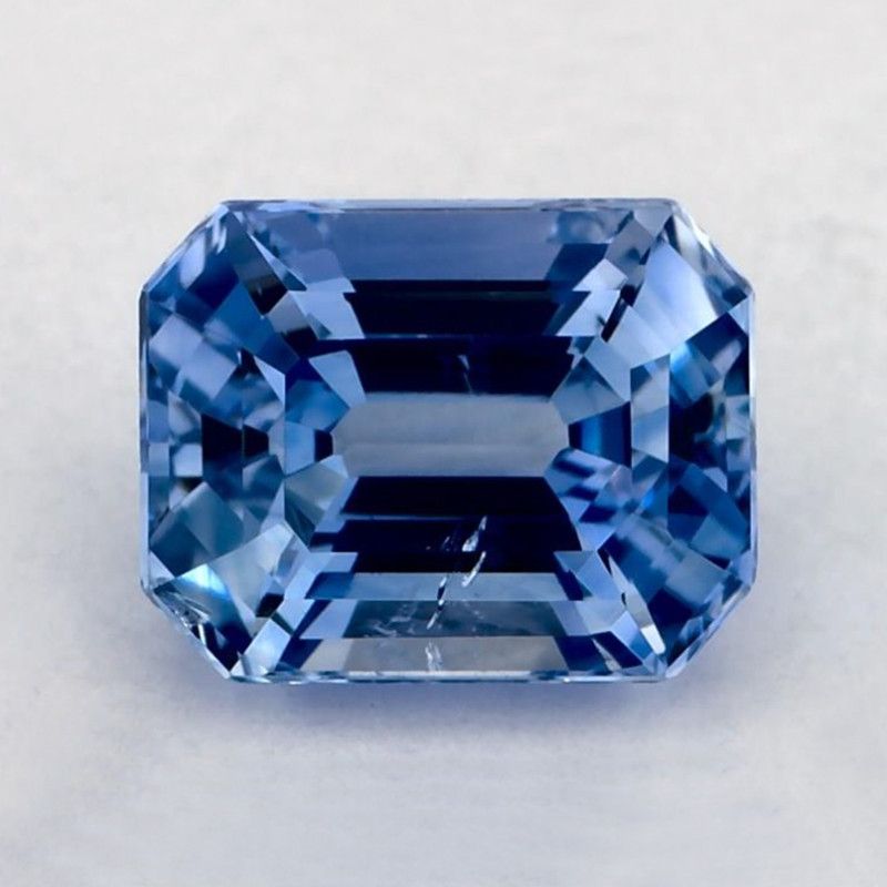 Szafir 1,98 ct, niebieski, szlif ośmiokątny