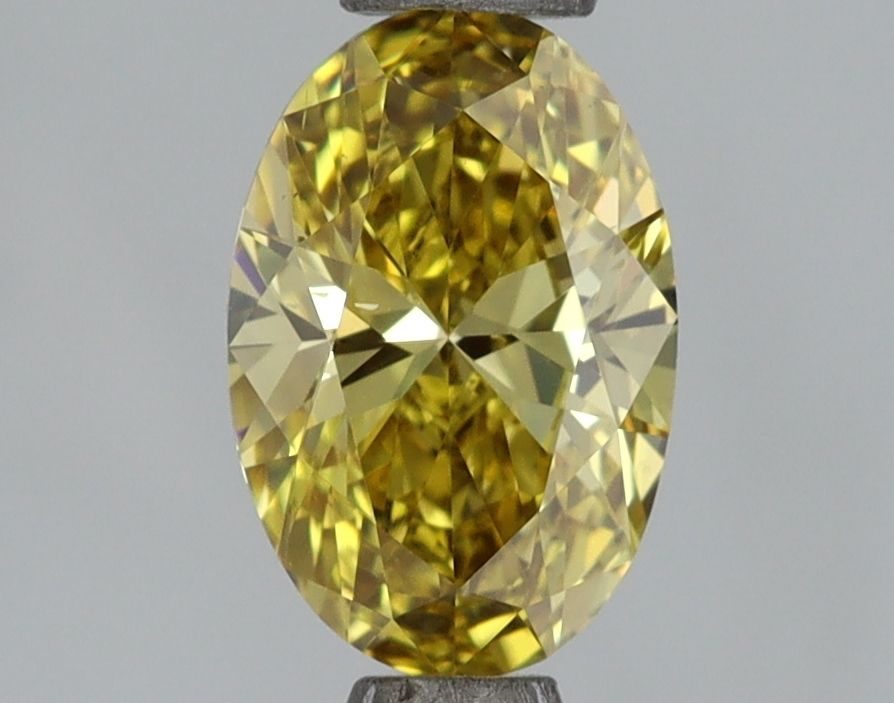 1.01 CT Fancy Vivid Yellow OVAL