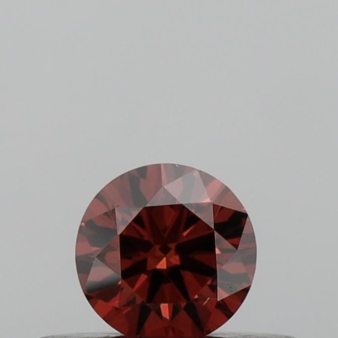0.22 CT Fancy Deep Orange ROUND
