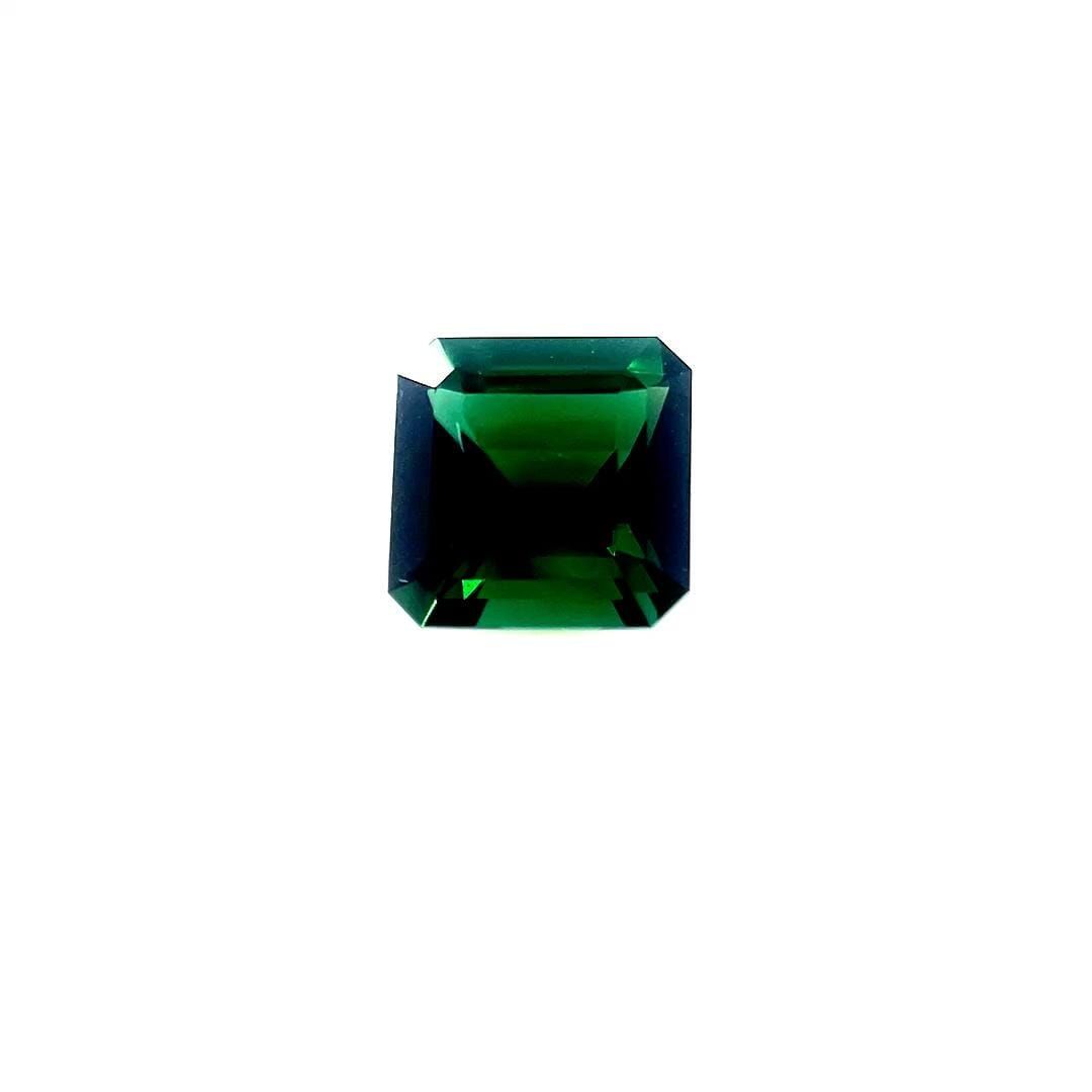 Turmalin 2,13 ct, zielony, szlif szmaragdowy