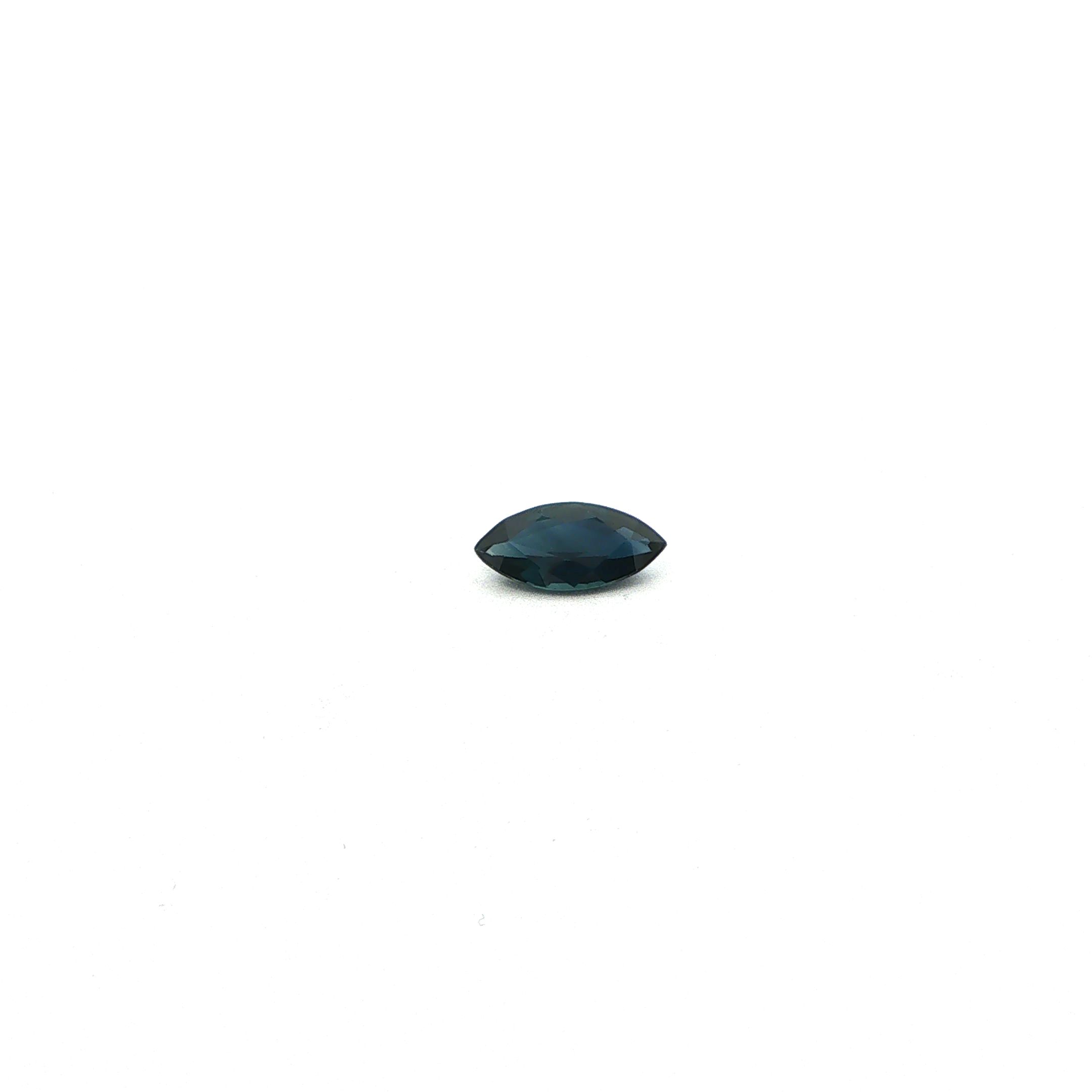 0.8 ct Marquise sapphire