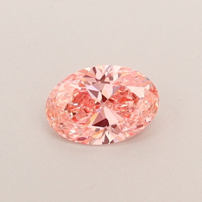 0.31 CT Fancy Intense Pink OVAL