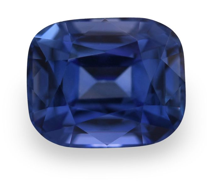 SAPPHIRE FACETED 1.9ct BLUE Blue EC SRILANKA HEATED