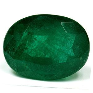 Szmaragd 18,76 ct, zielony, szlif owalny