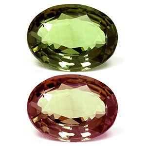 Aleksandryt 3,45 ct, zielony, szlif owalny