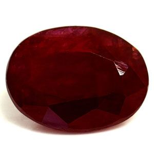RUBY FACETED 1.51ct RED Deep Red SI REST_OF_AFRICA NONE