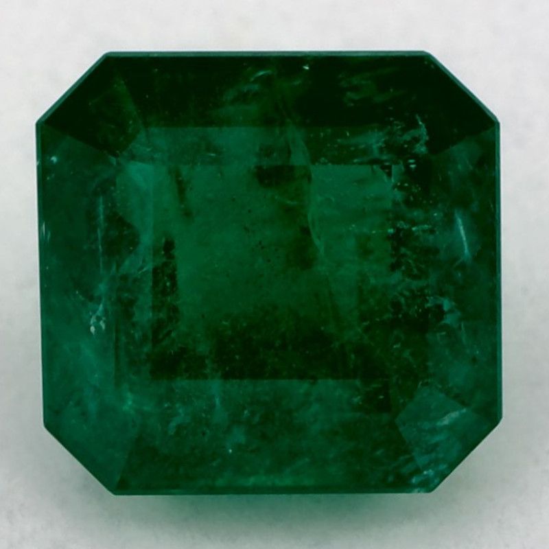 Szmaragd 2,59 ct, zielony, szlif ośmiokątny