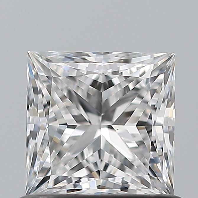 Prírodný diamant princess, VS2, D,... Prírodný diamant princess, VS2, D,...