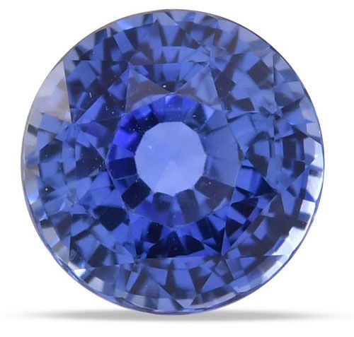 Szafir 3,61 ct, niebieski, szlif okrągły