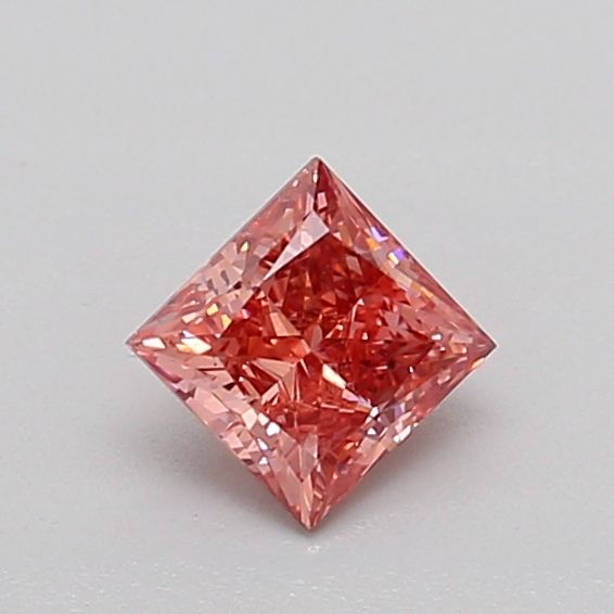 0.41 CT Fancy Vivid Reddish Brown PRINCESS