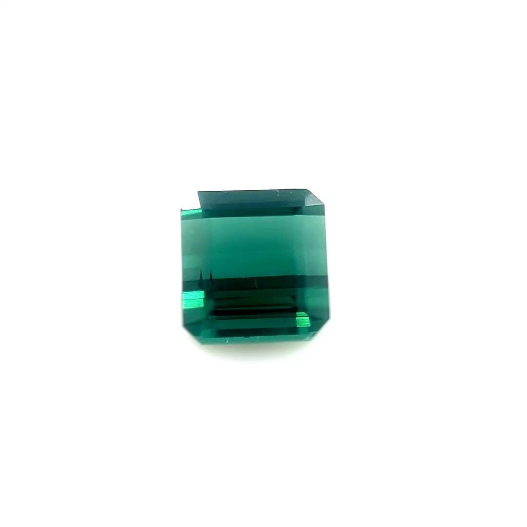 Turmalin 2,34 ct, zielony, szlif szmaragdowy
