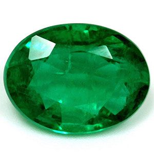 Szmaragd 2,94 ct, zielony, szlif owalny