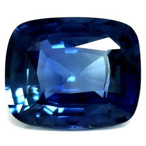 SAPPHIRE FACETED 1.56ct BLUE Vivid Blue EC SRILANKA HEATED