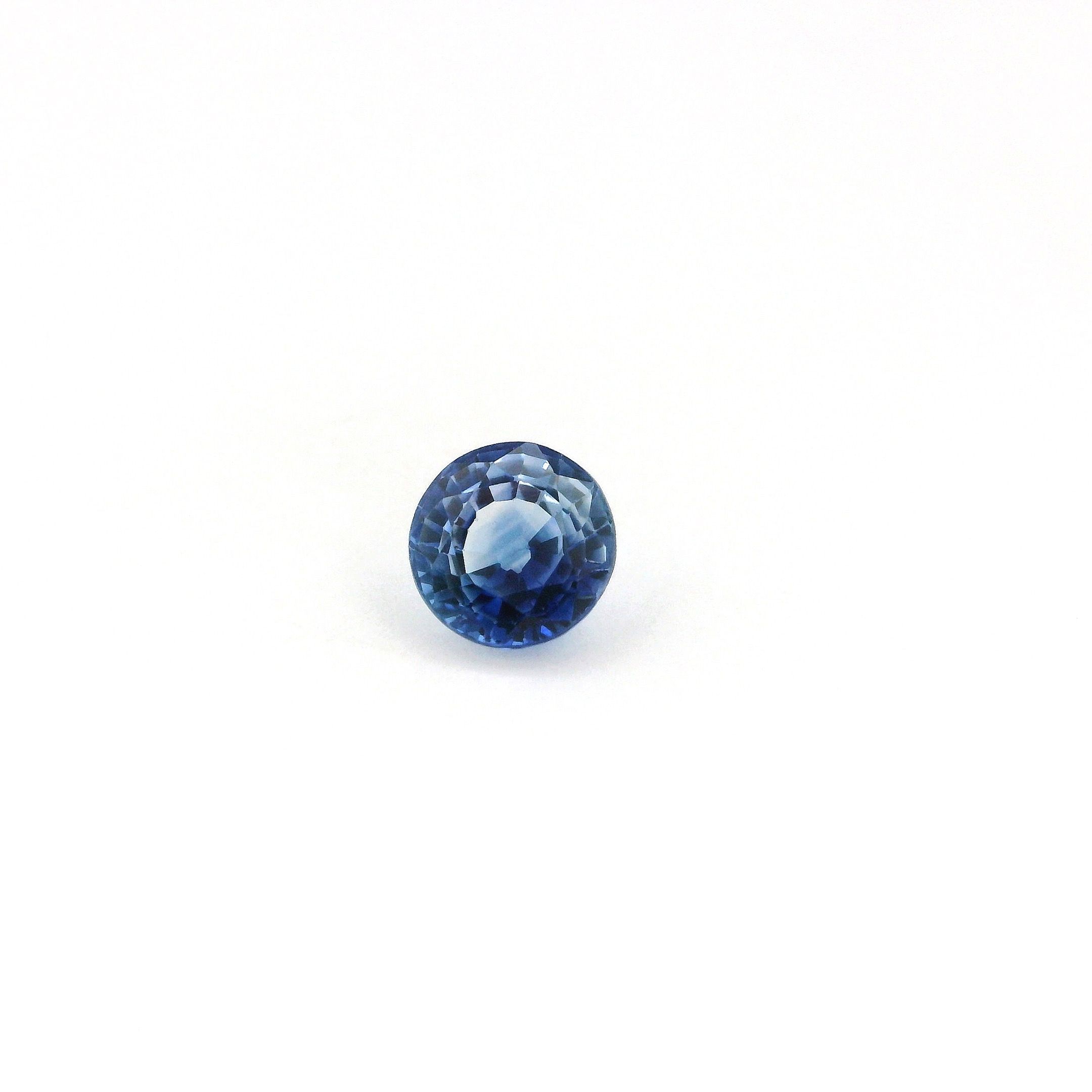SAPPHIRE FACETED 0.7ct BLUE Medium Intense EC SRILANKA HEATED