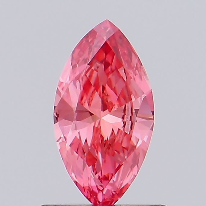 0.58 CT Fancy Vivid Pink MARQUISE