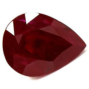 RUBY FACETED 2.13ct RED Deep Red SI REST_OF_AFRICA HEATED