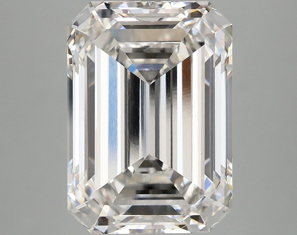 Diamant Émeraude 5.03 ct - Couleur F - Pureté VS1