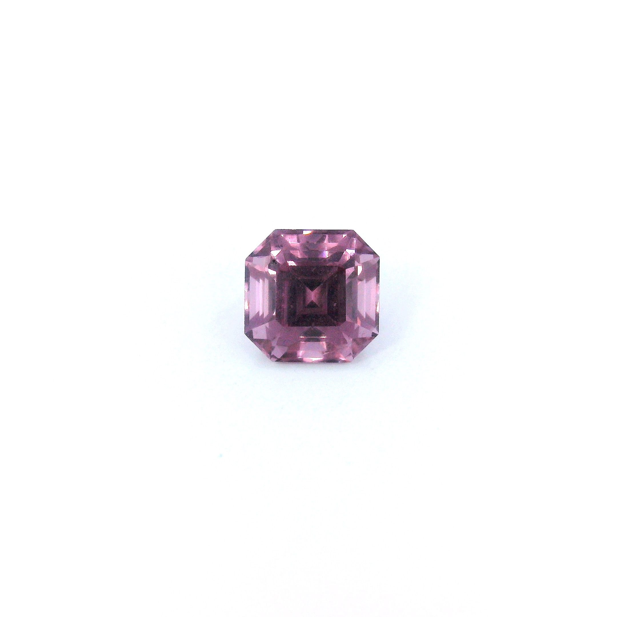 Spinel 1,12 ct, purpurowy, szlif ośmiokątny