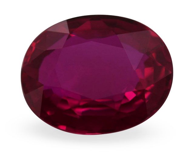 2.08 ct Oval ruby