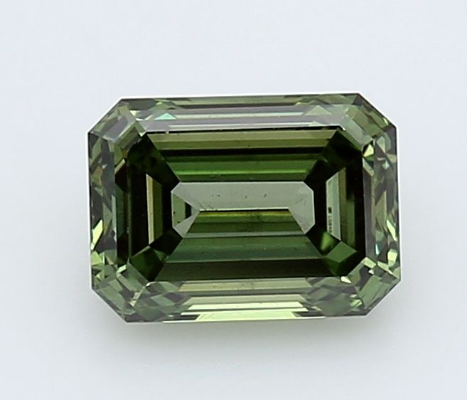 1.25 CT Fancy Vivid Green EMERALD