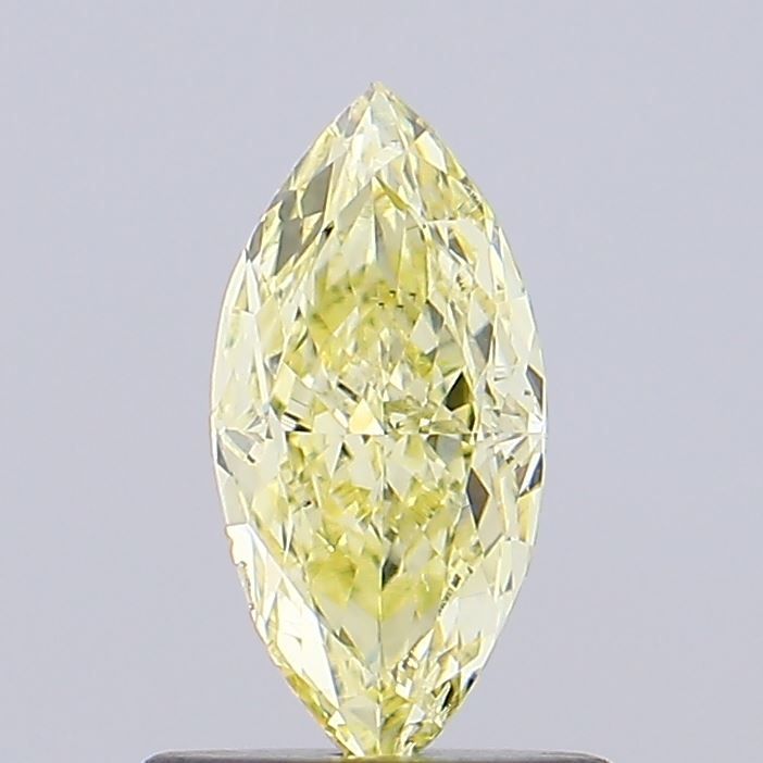 0.75 CT Fancy Yellow MARQUISE