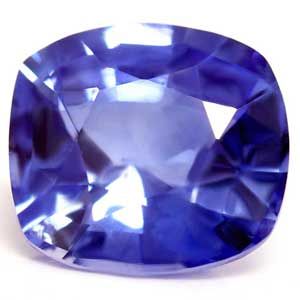 Szafir 1,70 ct, niebieski, szlif cushion