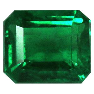 Szmaragd 1,21 ct, zielony, szlif szmaragdowy