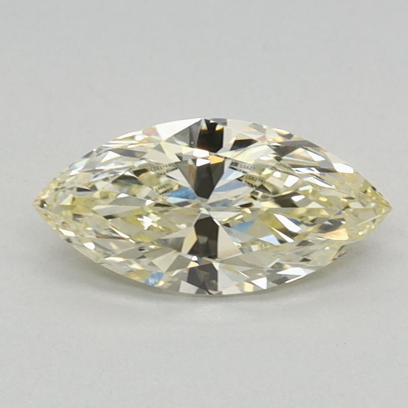 0.51 CT Fancy Light Yellow MARQUISE