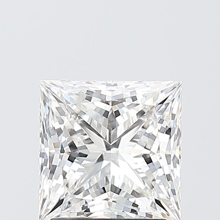 Diamant Princesse 2.10 ct - Couleur F - Pureté VVS2