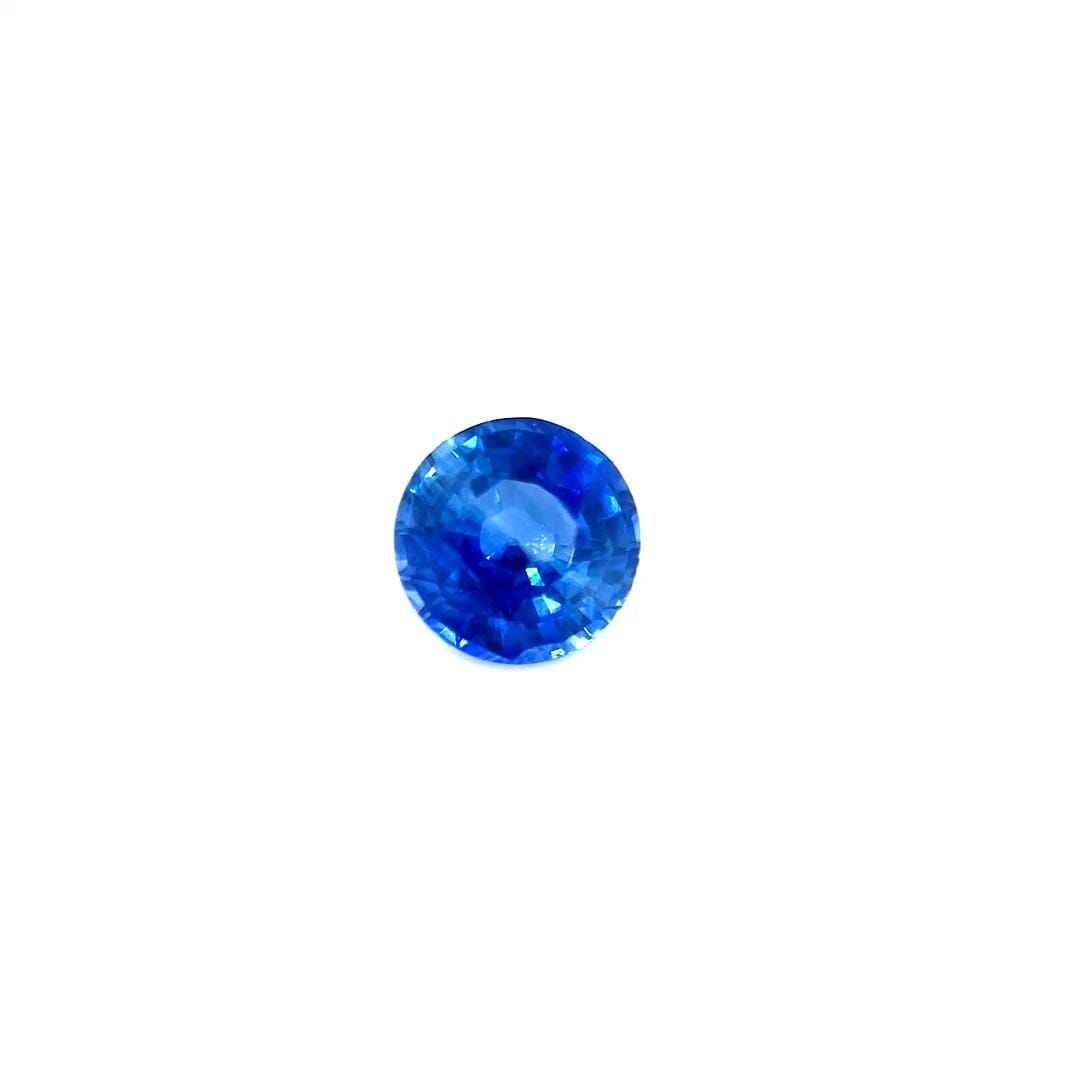 SAPPHIRE FACETED 1.19ct BLUE Ceylon Blue SI SRILANKA HEATED