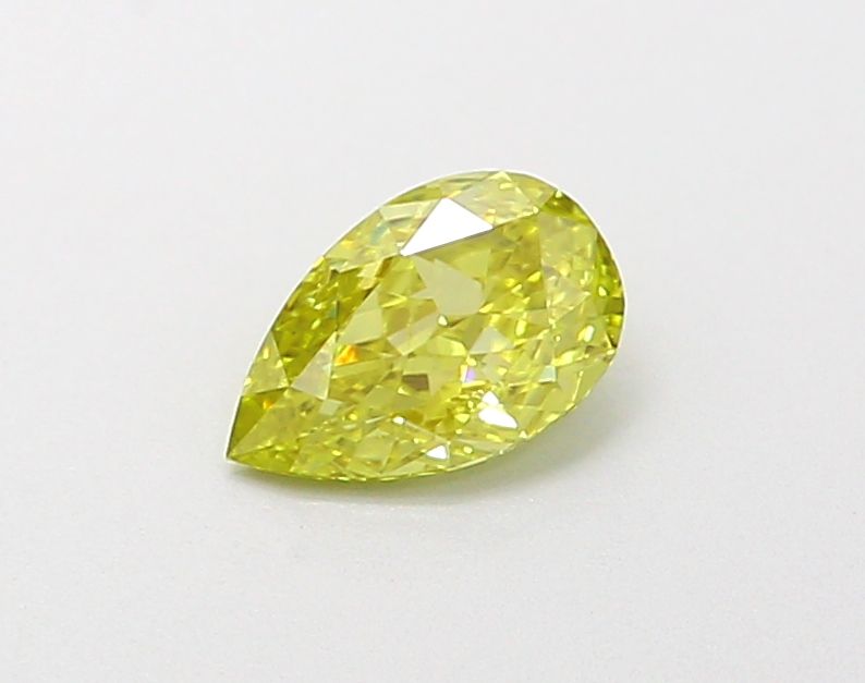 0.36 CT Fancy Intense Yellow PEAR
