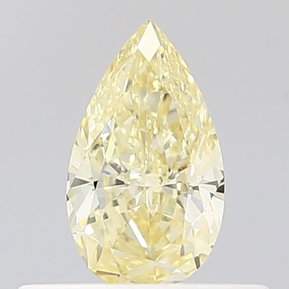 0.36 CT Fancy Vivid Yellow PEAR