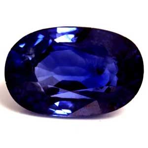 Szafir 1,81 ct, niebieski, szlif owalny